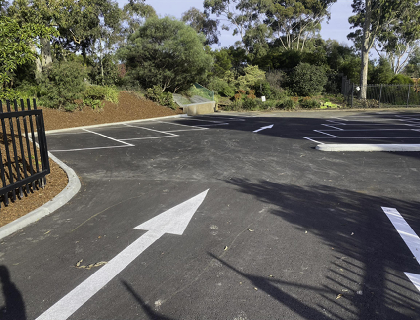 civil road and carpark construction