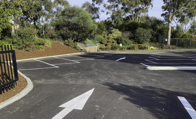 road and carpark construction